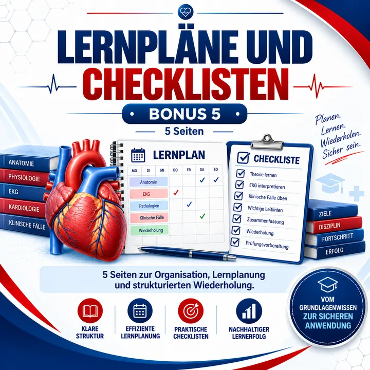 Bonus 5: Lernpläne und Checklisten — 5 Seiten