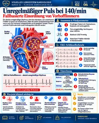 Klinischer Fall Vorhofflimmern